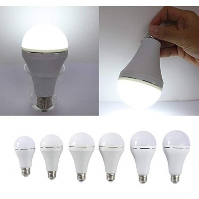 E27 18W 1600LM 7000K Rechargeable LED Bulb With Backup Battery