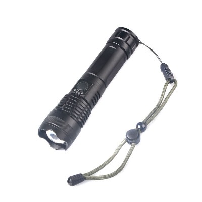 aluminum xhp p50 most powerful military usb rechargeable spotlight style flashlight