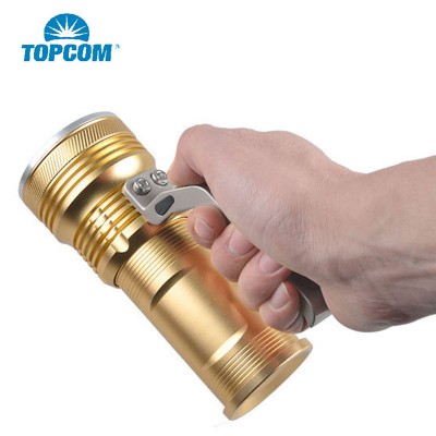 powerful strongest mining torches led rechargeable waterproof torch light led flashlight amazon long range