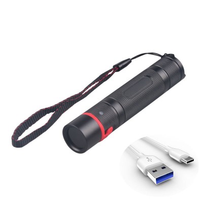 C Type Cable Quick Charge Torch Filter Amber Stone Detector Type C USB UV 356nm Flashlight Filtered