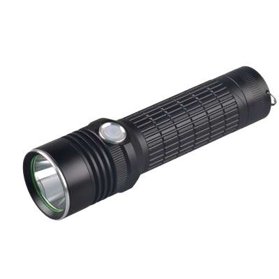 USB Rechargeable Self Protection Security 800lm XML-T6 LED Tactical Police Style Flashlight