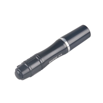 portable blacklight 0.5w 395nm uv flashlight fluorescence inspection AAA battery led pen light