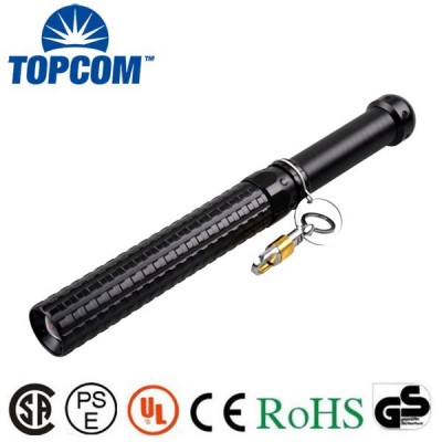 Aluminum Baton 300M XPE Self Defense Flashlight