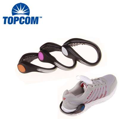 Safety Light Weight Night Runner LED Shoe Clip Light For Jogging Cycling Biking