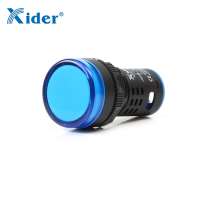 AD22-22DS 22mm LED indicator light blue