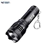 SMILINGSHARK Mini Torch Strong Light 16340 Lithium Battery Rechargeable  XPE LED Flashlight