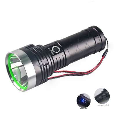 8000 Lumen Longest Distance Flashlight Beam 1000M Hunting Kits T40 Led 20W Spotlight Flashlight Rechargeable