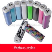 Promotional gift lip stick power bank,power bank 2600mah,Universal power bank